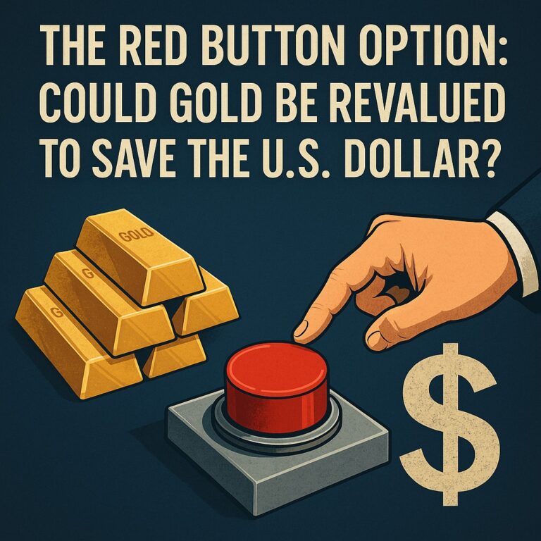 “The Red Button Option: Could Gold Be Revalued to Save the U.S. Dollar?”